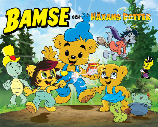 Bamse och häxans dotter (Läs & lyssna) – E-bok