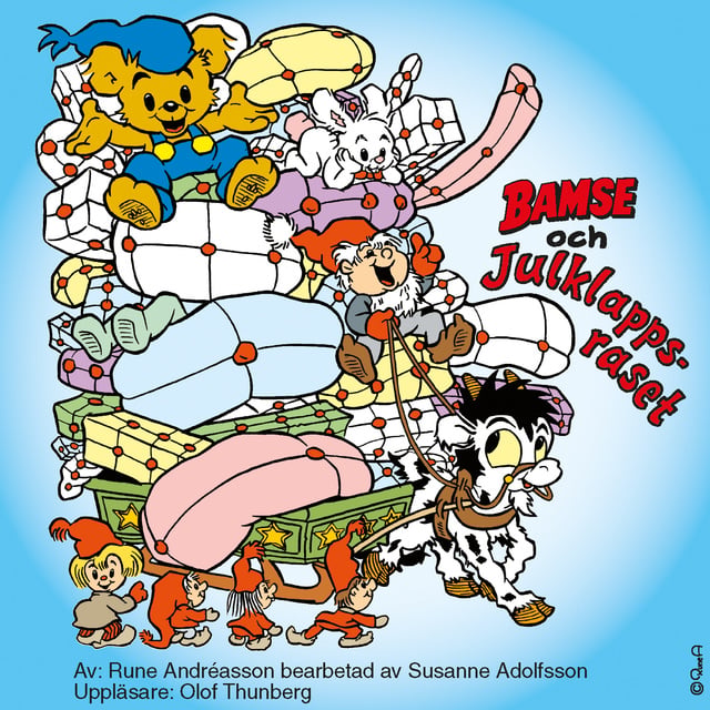 Bamse och julklappsraset – Ljudbok