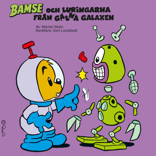 Bamse och luringarna från Galna Galaxen – Ljudbok