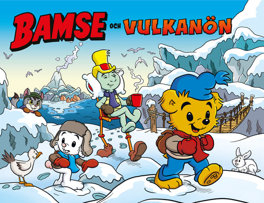 Bamse och vulkanön (Läs & lyssna) – E-bok