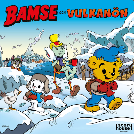 Bamse och vulkanön – Ljudbok