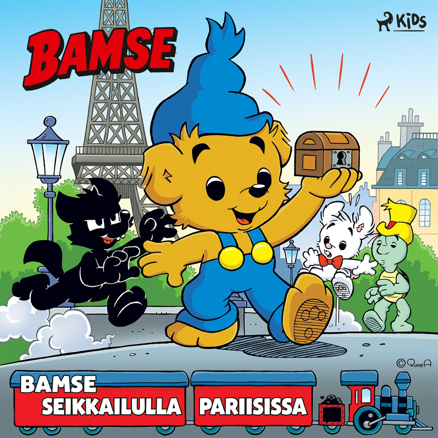 Bamse seikkailulla Pariisissa – Ljudbok