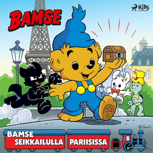 Bamse seikkailulla Pariisissa – Ljudbok