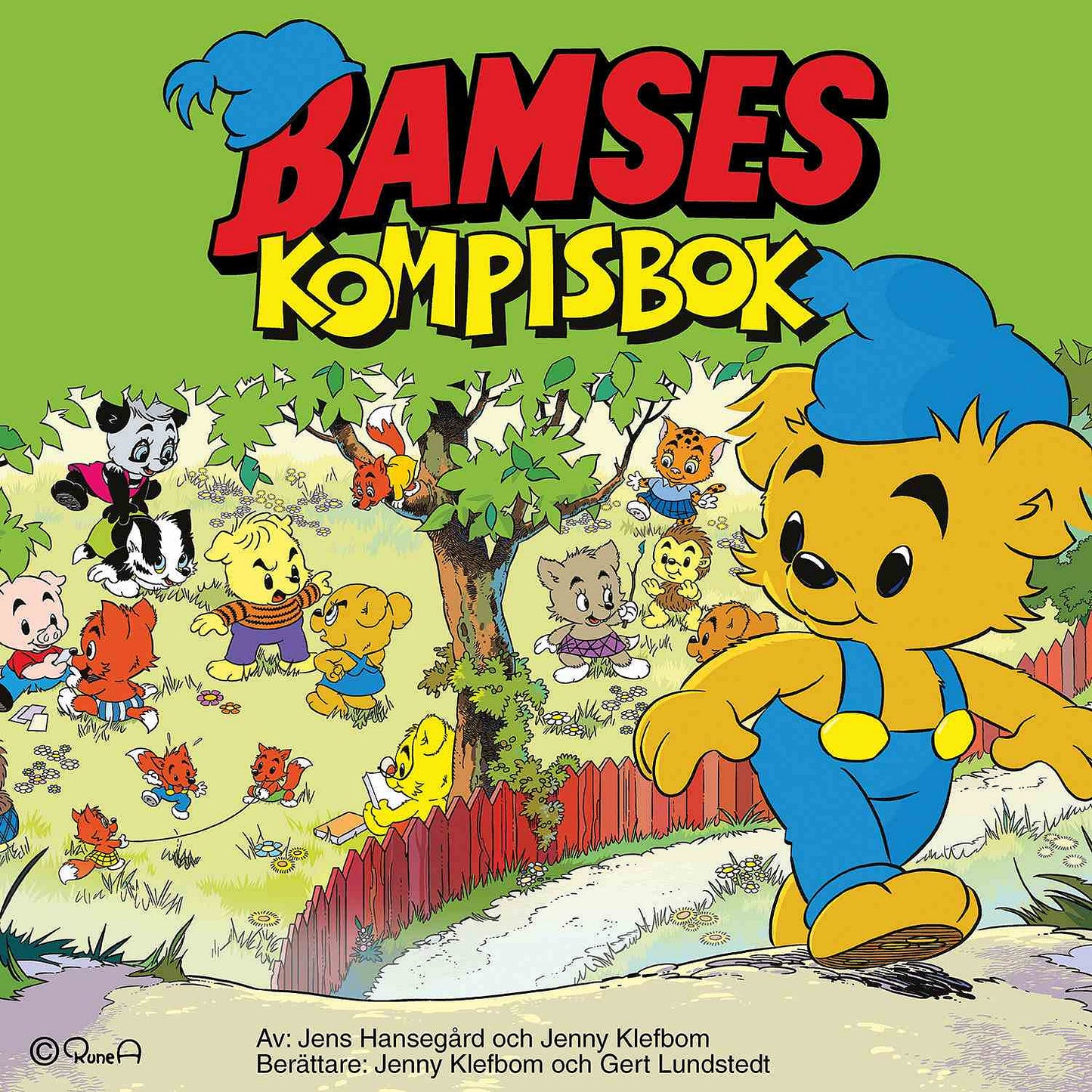 Bamses Kompisbok : sagor och tips om att vara kompisar – Ljudbok