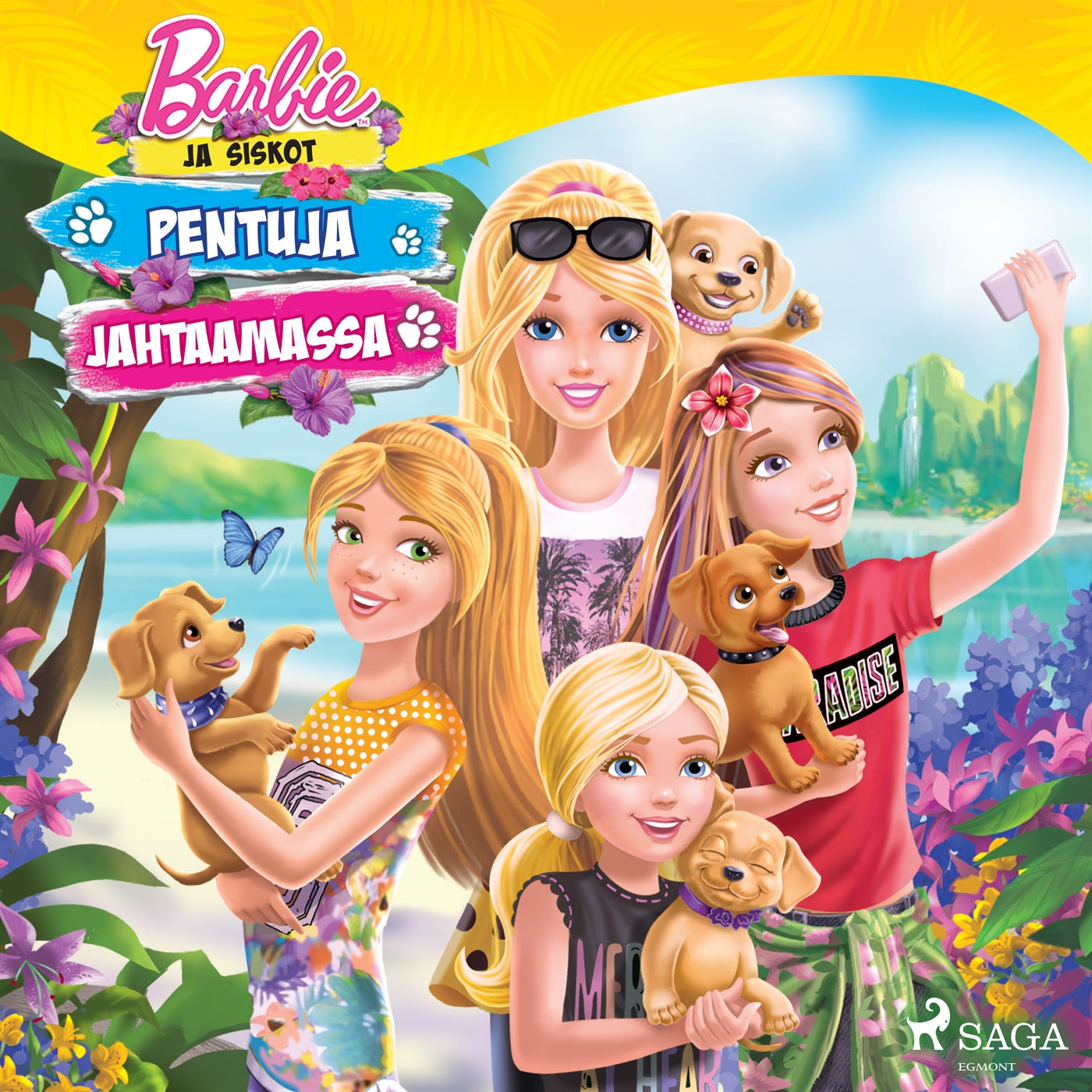 Barbie ja siskot - Pentuja jahtaamassa – Ljudbok