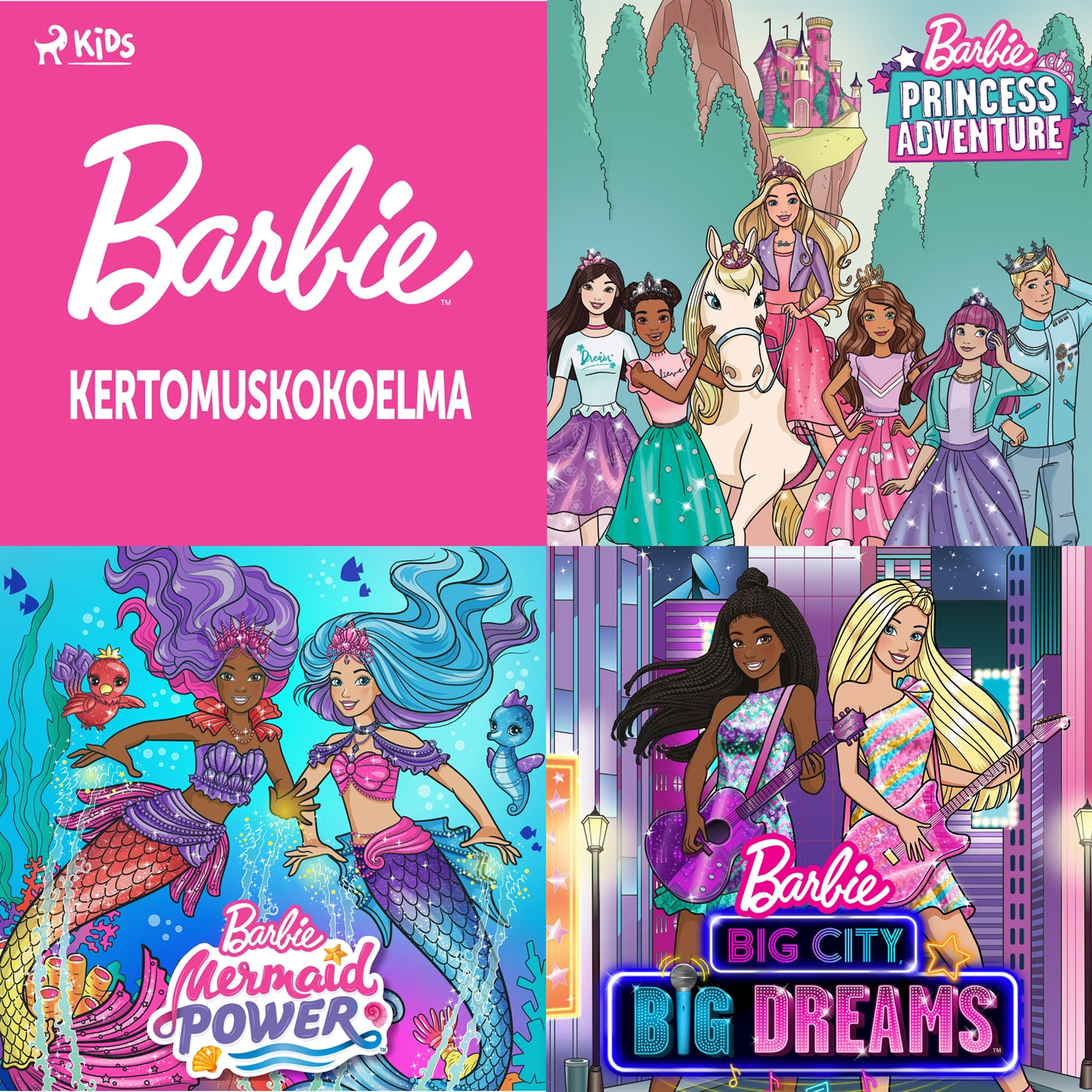 Barbie – kertomuskokoelma – Ljudbok