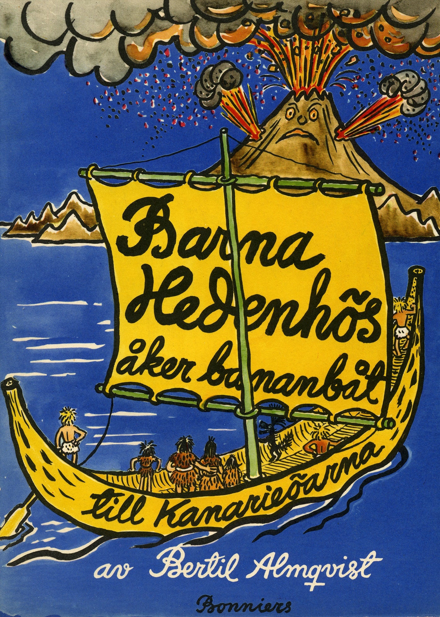 Barna Hedenhös åker bananbåt till Kanarieöarna – E-bok
