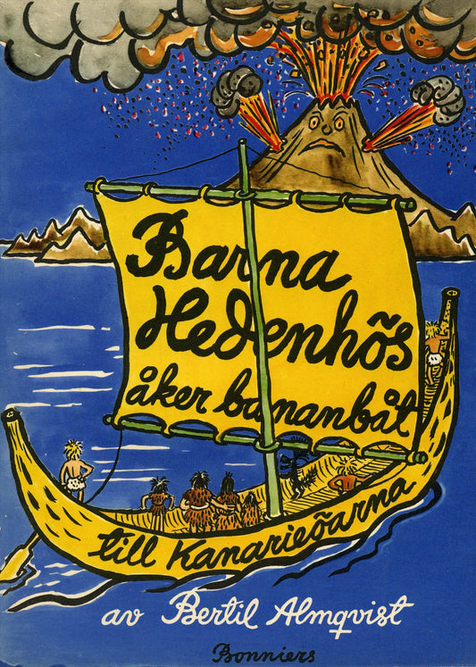 Barna Hedenhös åker bananbåt till Kanarieöarna – E-bok
