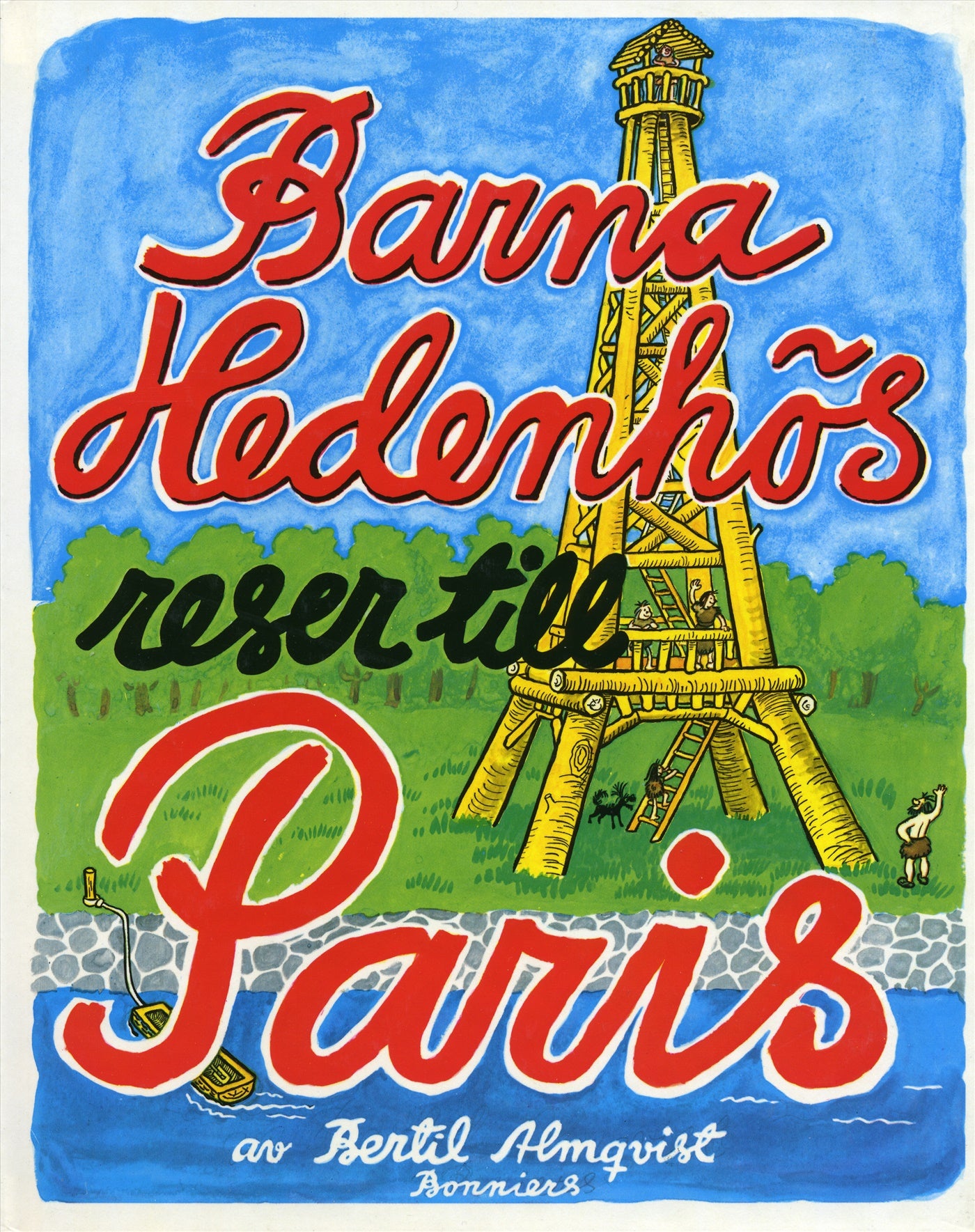 Barna Hedenhös reser till Paris – E-bok