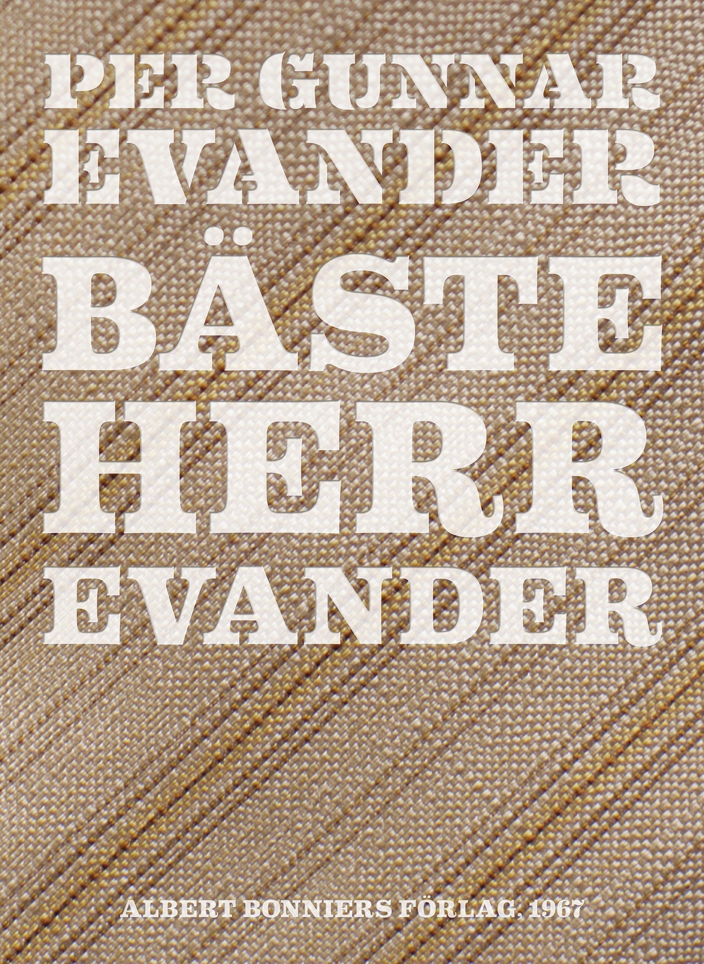 Bäste herr Evander – E-bok