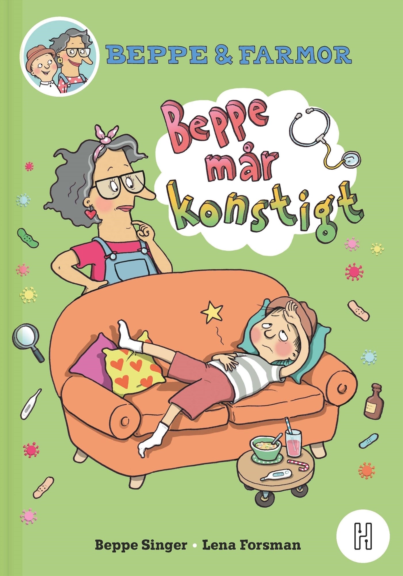 Beppe och farmor – Beppe mår konstigt – E-bok