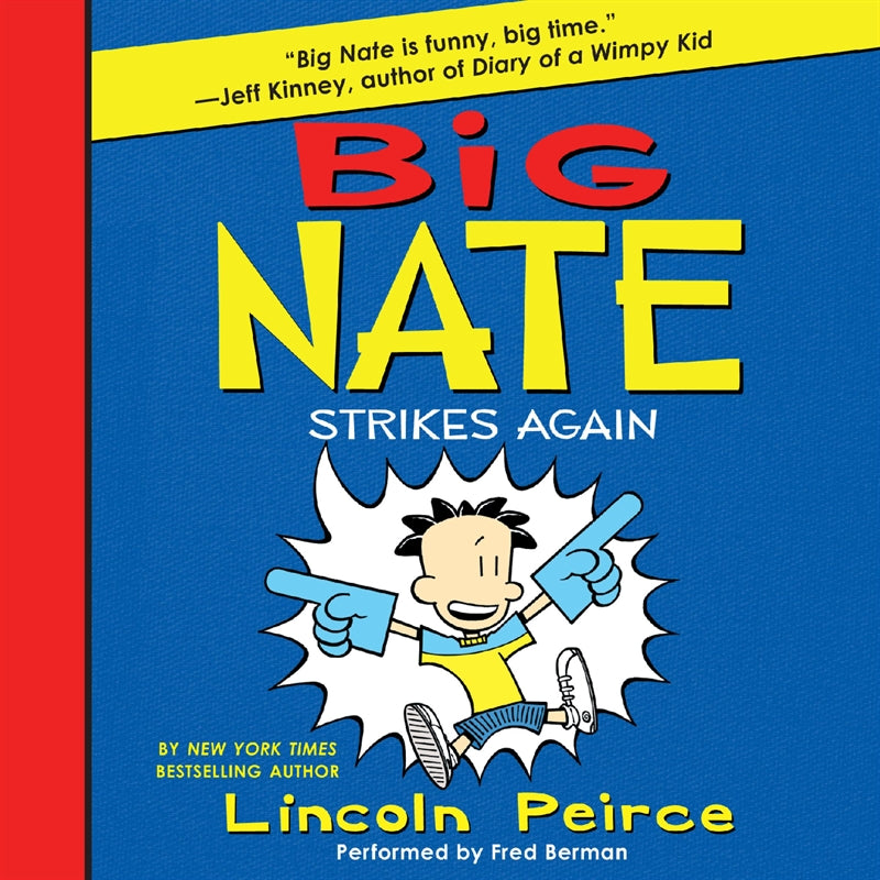Big Nate Strikes Again – Ljudbok