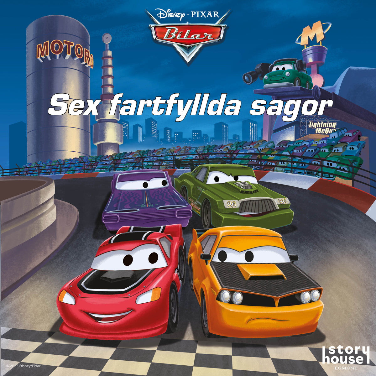 Bilar - 6 fartfyllda sagor – Ljudbok