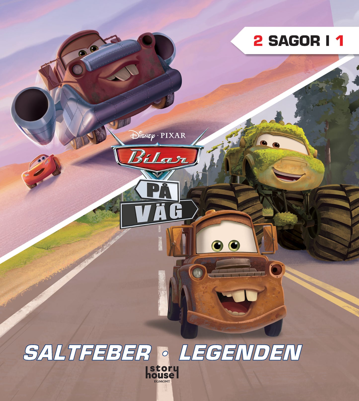 Bilar på väg. Saltfeber och Legenden – E-bok