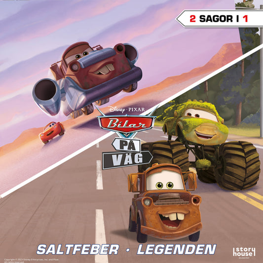 Bilar på väg. Saltfeber och Legenden – Ljudbok