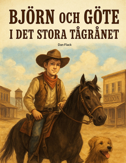Björn och Göte i Det stora tågrånet – E-bok