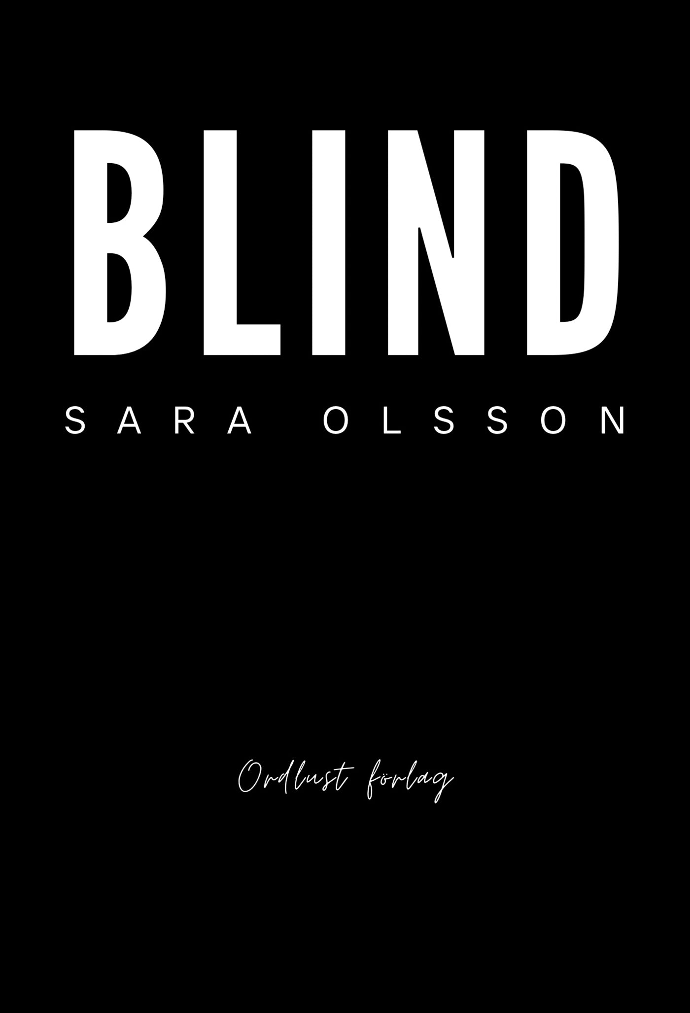 Blind – E-bok
