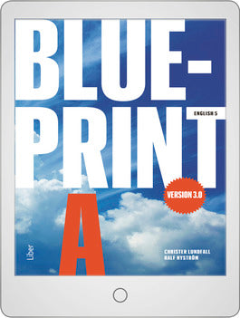 Blueprint A 3.0 Digital – Digitalt läromedel i Engelska 5 för gymnasiet och vuxenutbildning elevlicens