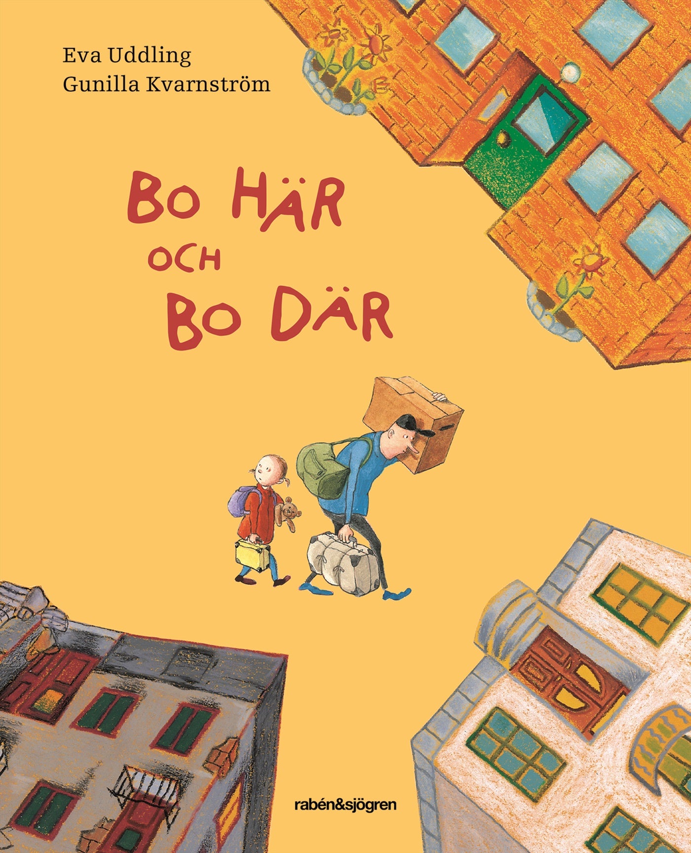 Bo här och bo där – E-bok
