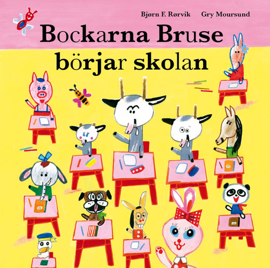 Bockarna Bruse börjar skolan – Ljudbok