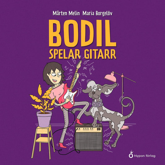 Bodil spelar gitarr – Ljudbok