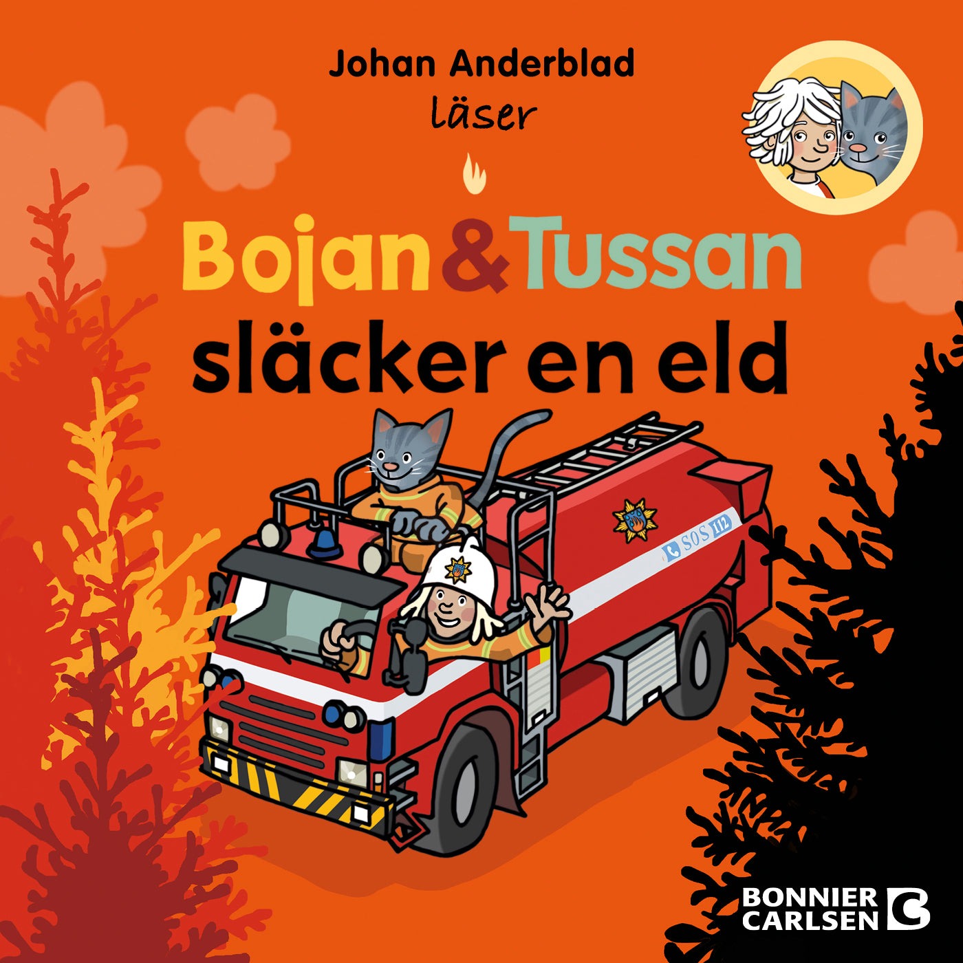 Bojan och Tussan släcker en eld – Ljudbok