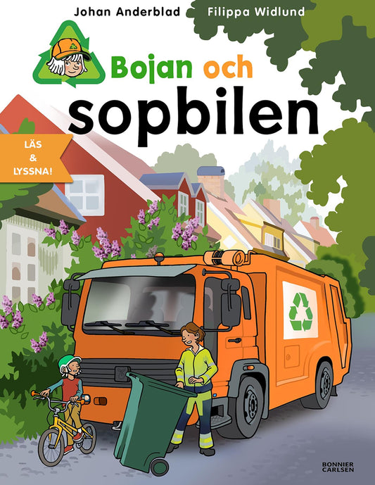 Bojan och sopbilen (e-bok + ljud) – E-bok