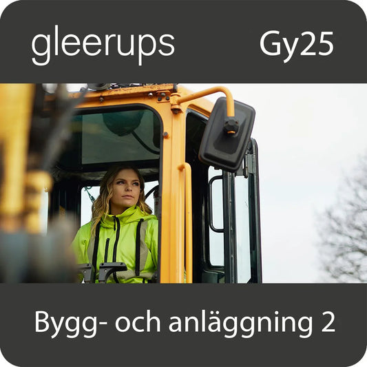 BokGym Bygg- och anläggning 2, dig, lärare, 12 mån, Gy25 (OBS! Endast för lärare)