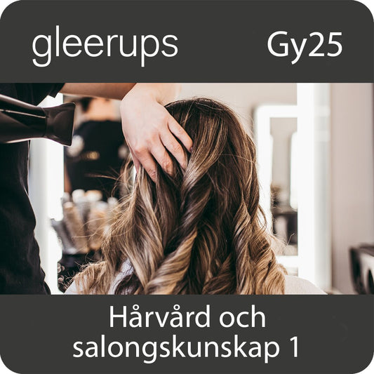 BokGym Hårvård och salongskunskap 1, dig, elev, 12 mån, Gy25
