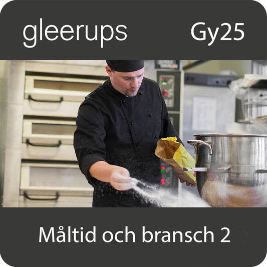 BokGym Måltid och bransch 2, digitalt, lärare, 12 mån, Gy25 (OBS! Endast för lärare)