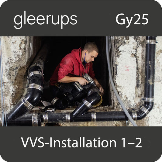 BokGym VVS-Installation 1-2, digitalt, lärare, 12 mån, Gy25 (OBS! Endast för lärare)