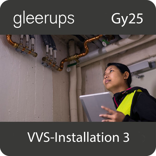 BokGym VVS-Installation 3, digitalt, elev, 12 mån, Gy25
