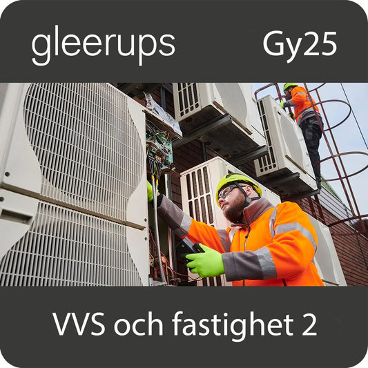 BokGym VVS och fastighet 2, digitalt, elev, 12 mån, Gy25