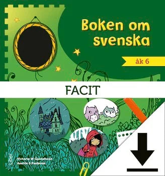 Boken om svenska åk 6 Facit (nedladdningsbar)