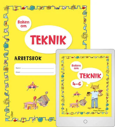 Boken om teknik 4-6 Arbetsbok med Digital (elevlicens)