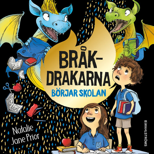 Bråkdrakarna börjar skolan – Ljudbok