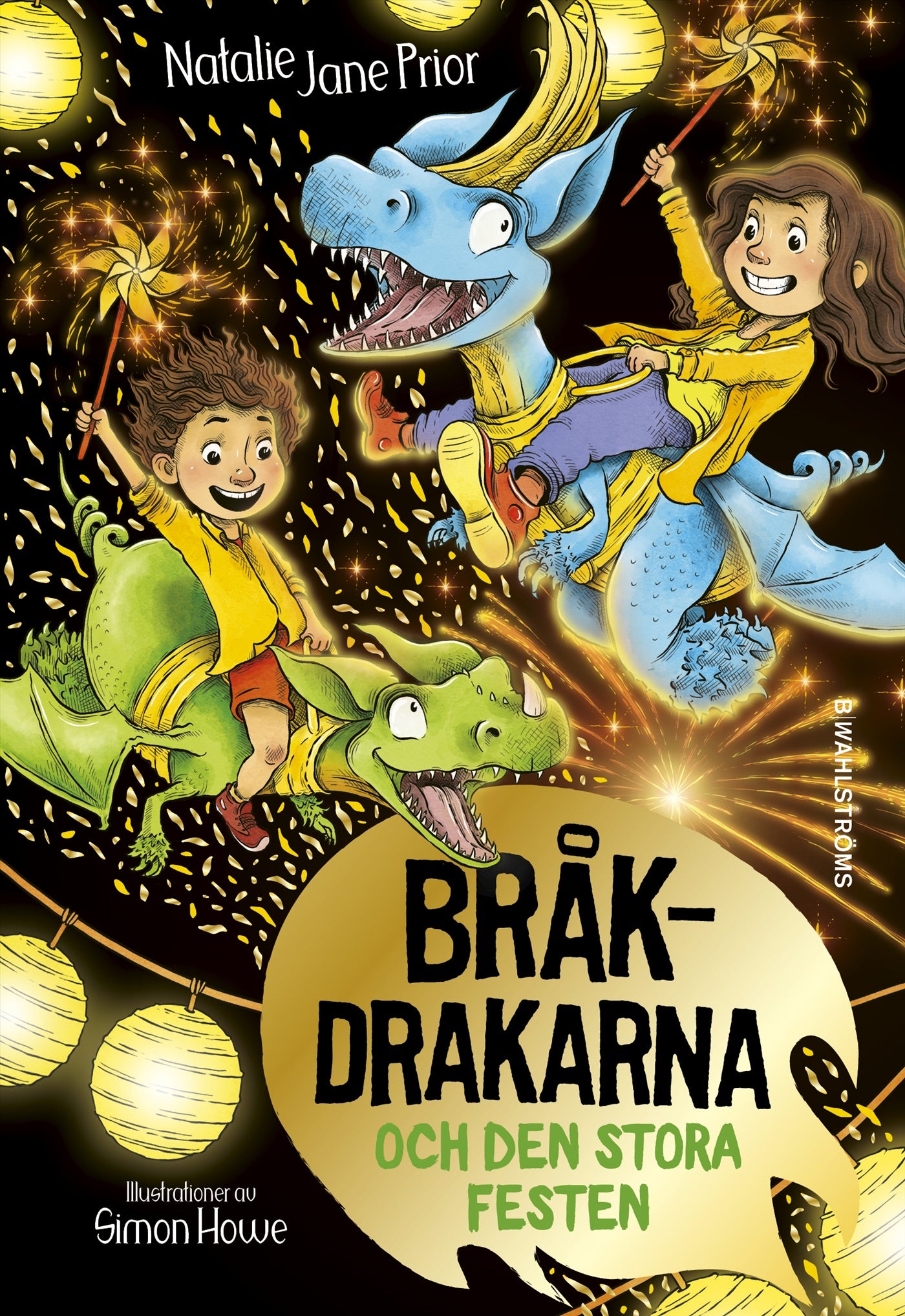 Bråkdrakarna och den stora festen – E-bok