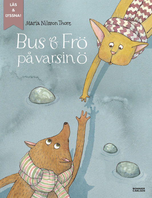 Bus och Frö på varsin ö (e-bok + ljud) – E-bok
