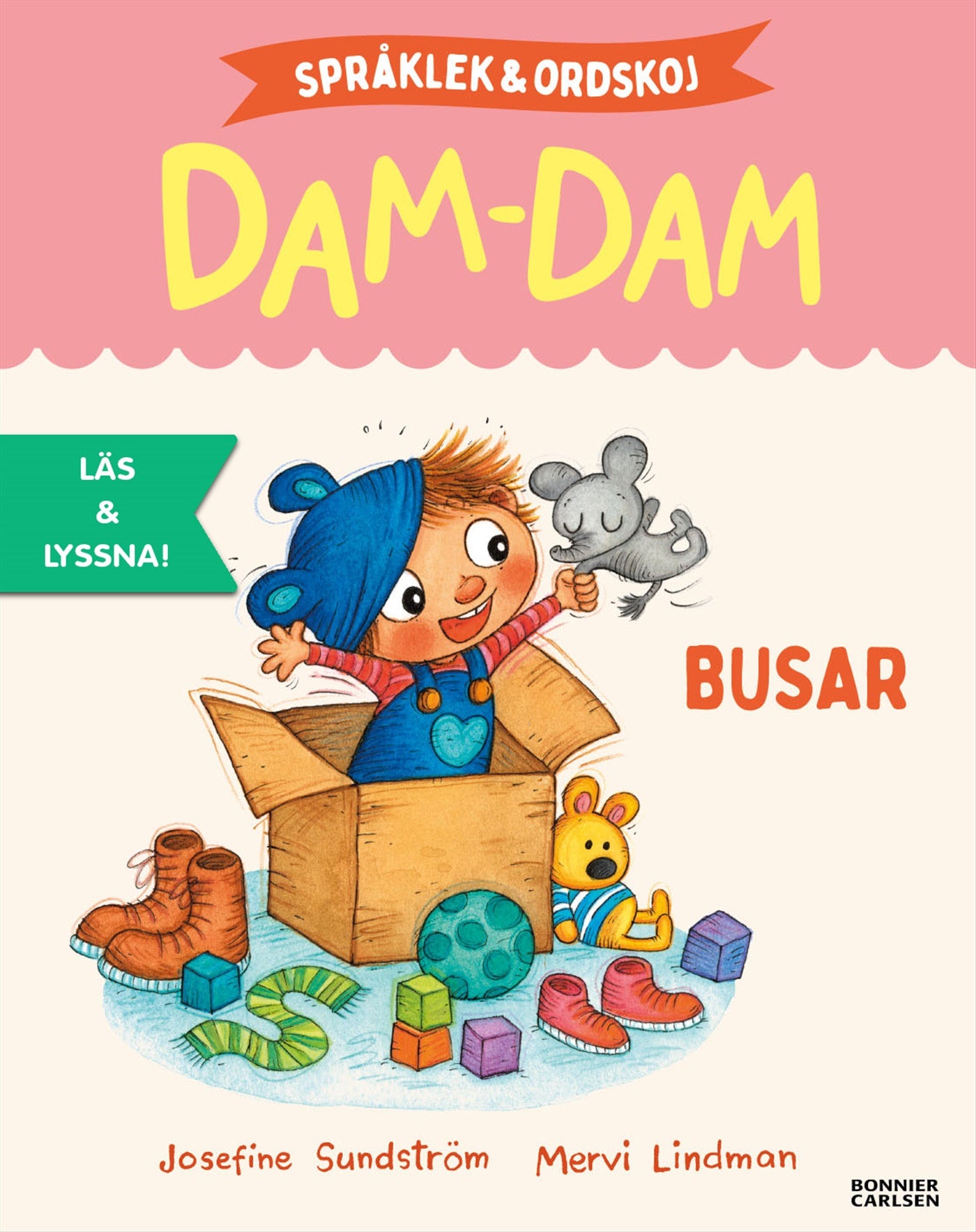Busar. Språklek och ordskoj med Dam-Dam. (e-bok + ljud) – E-bok