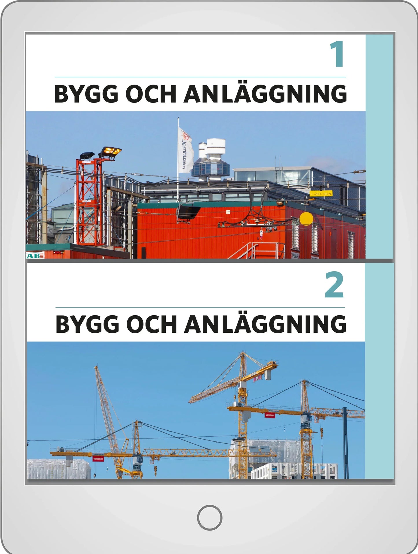 Bygg och anläggning 1 och 2 Digitalt paket (lärarlicens)