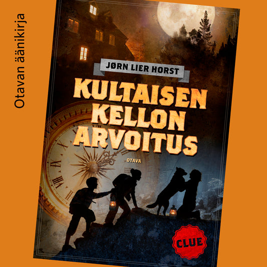 CLUE - Kultaisen kellon arvoitus – Ljudbok