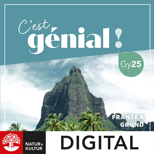 C'est génial ! Franska Grund Allt-i ett-bok Digital