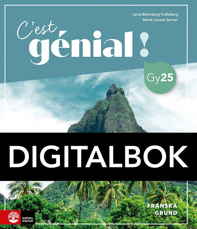 C'est génial ! Franska Grund Allt-i ett-bok Digitalbok