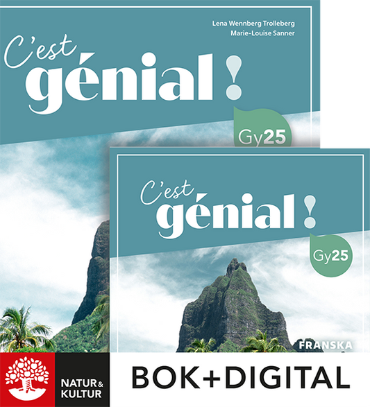 C’est génial ! Franska Grund Paket Bok+Digital