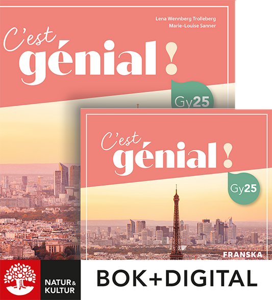 C’est génial ! Franska Nybörjare Paket Bok+Digital