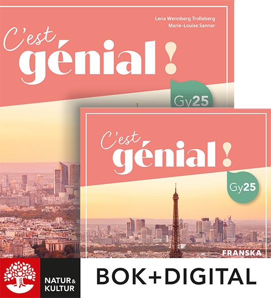 C’est génial ! Franska Nybörjare Paket Bok+Digital