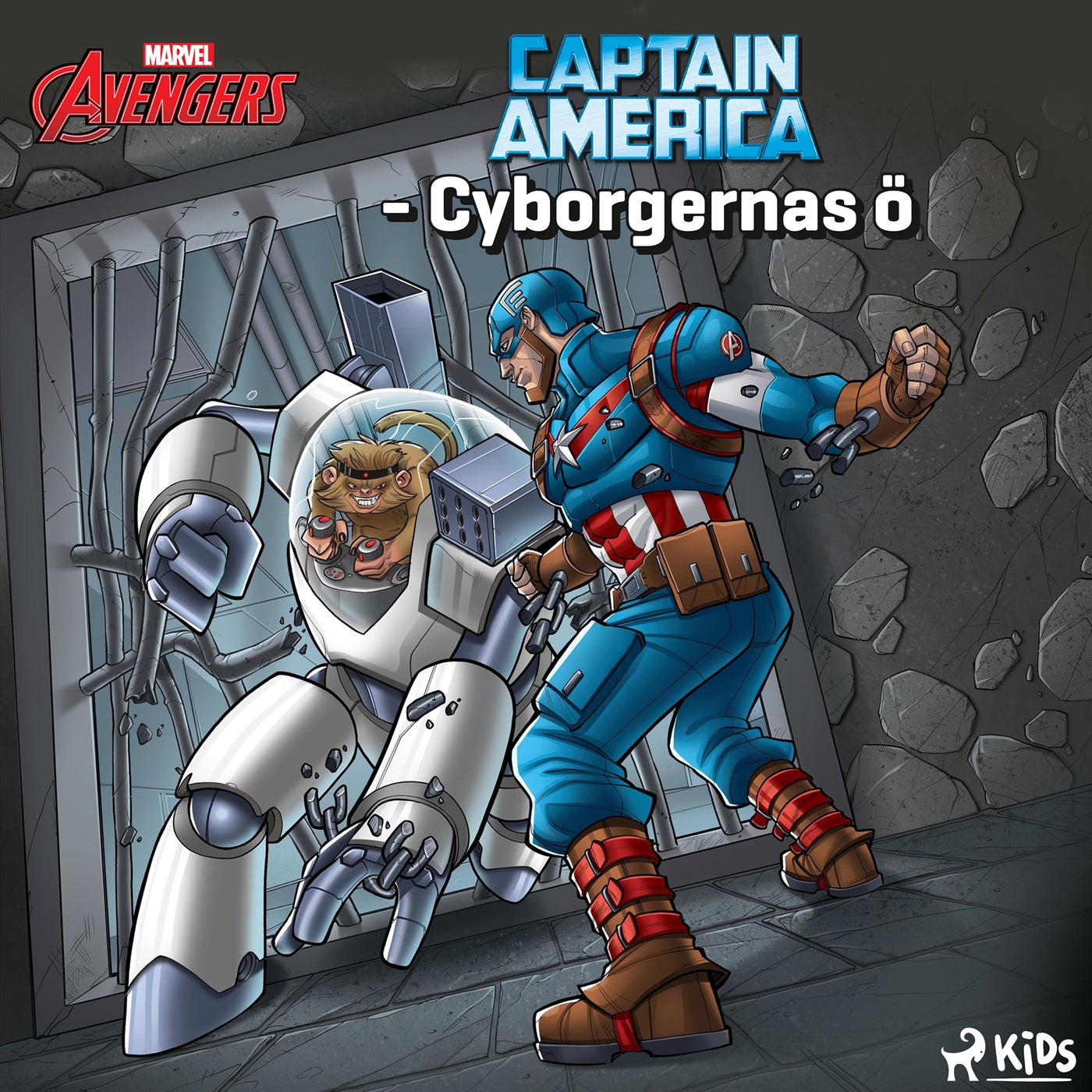 Captain America – Cyborgernas ö – Ljudbok