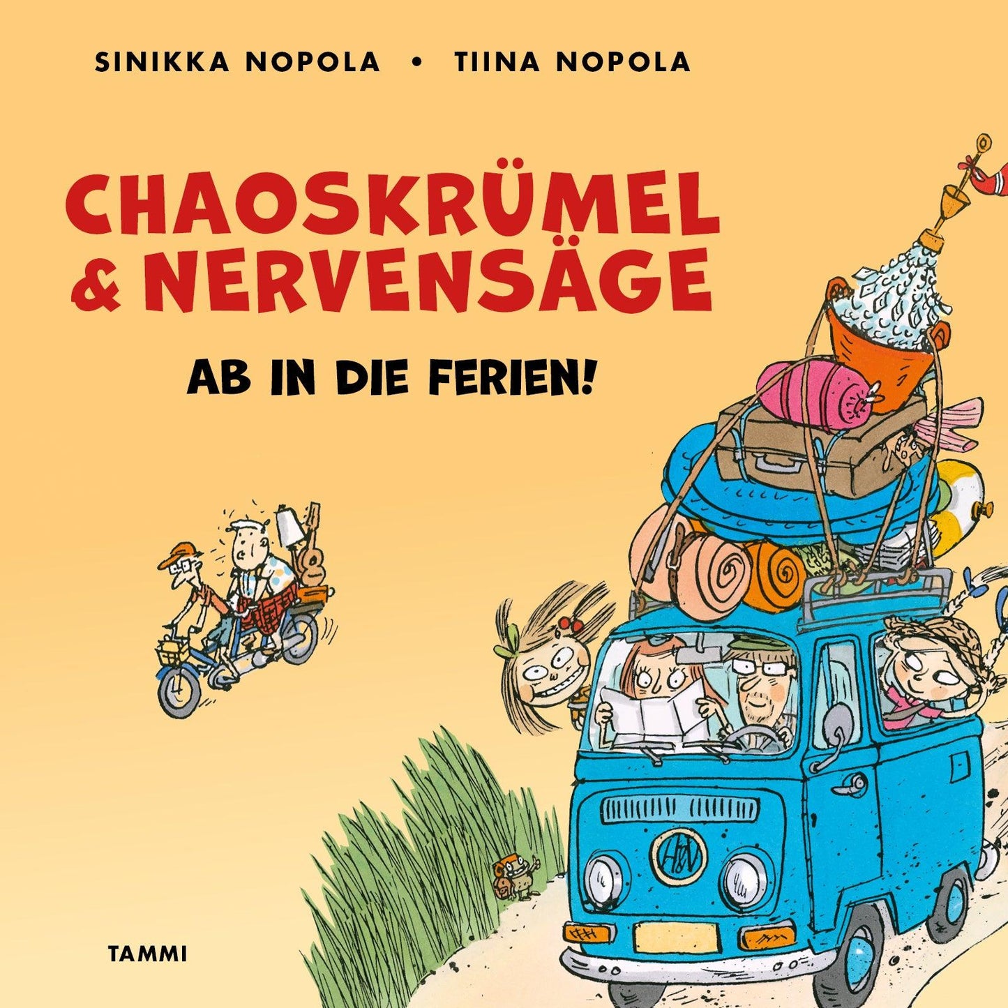 Chaoskrümel & Nervensäge - Ab in die Ferien! – Ljudbok