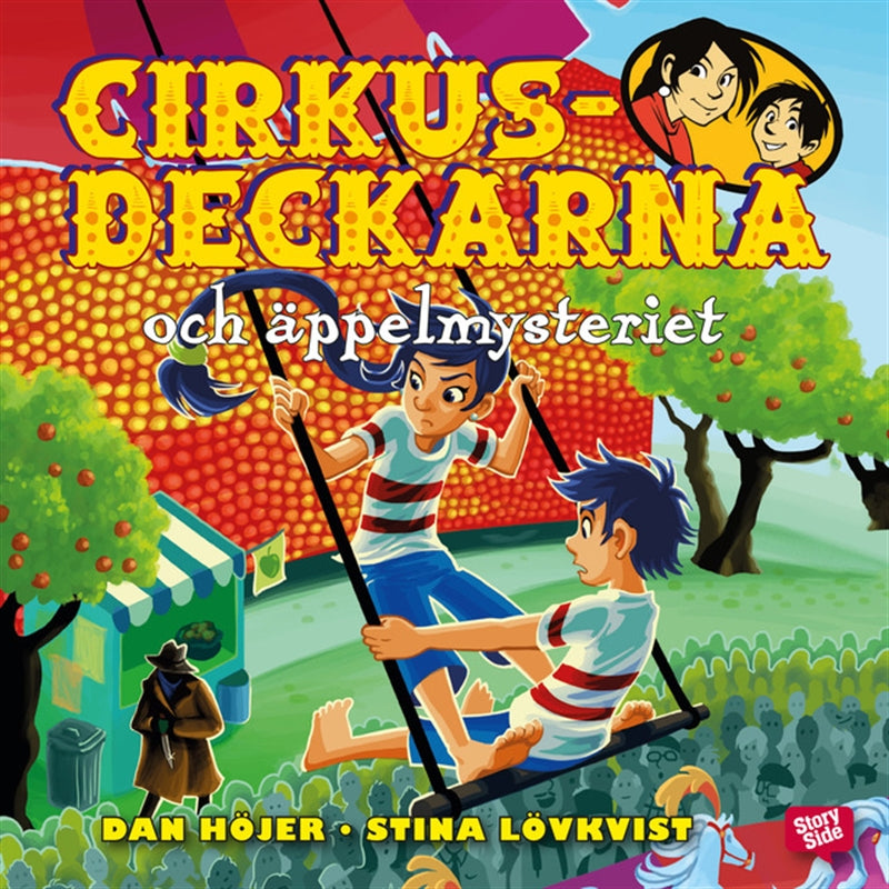 Cirkusdeckarna och äppelmysteriet – Ljudbok