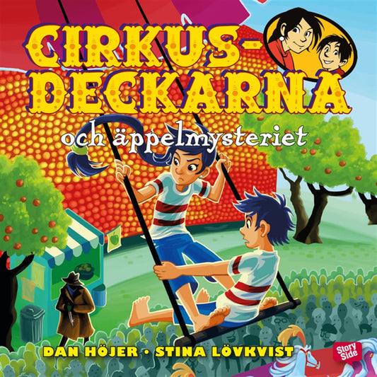 Cirkusdeckarna och äppelmysteriet – Ljudbok